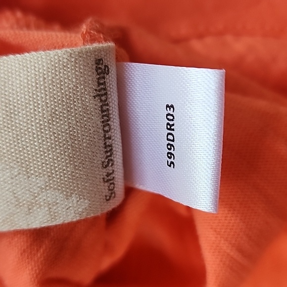 Soft Surroundings Size L Daniella Eclectic Button Front Tunic Top Cotton Boho - Picture 4 of 10